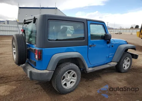 2011 Jeep Wrangler Sport from USA, damaged, VIN 1J4AA2D16BL553053